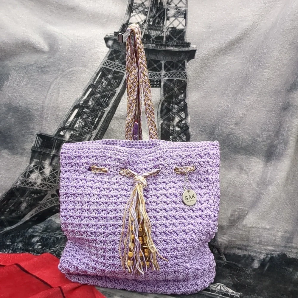 The sak purple backpack